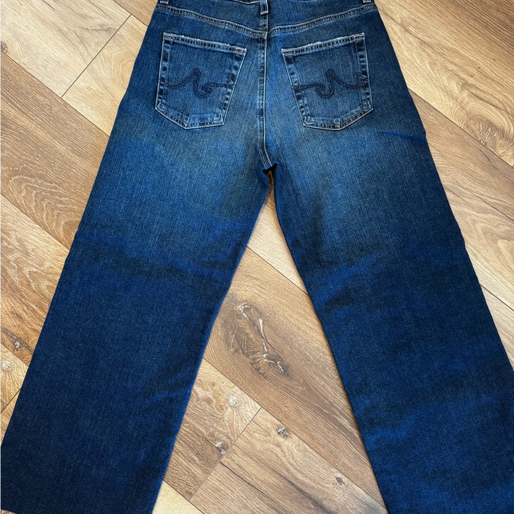 AG SAIGE WIDE LEG CROP - Picture 2 of 4